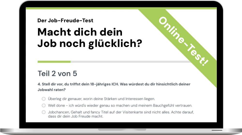 Online Job-Freude-Test - teste deine Zufriedenheit im Beruf